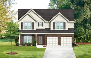 The Augusta II by John Henry Homes, 2 Story Home Design, Elevation A