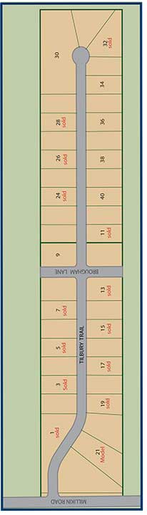 Communtiy map of Carriage Crossing