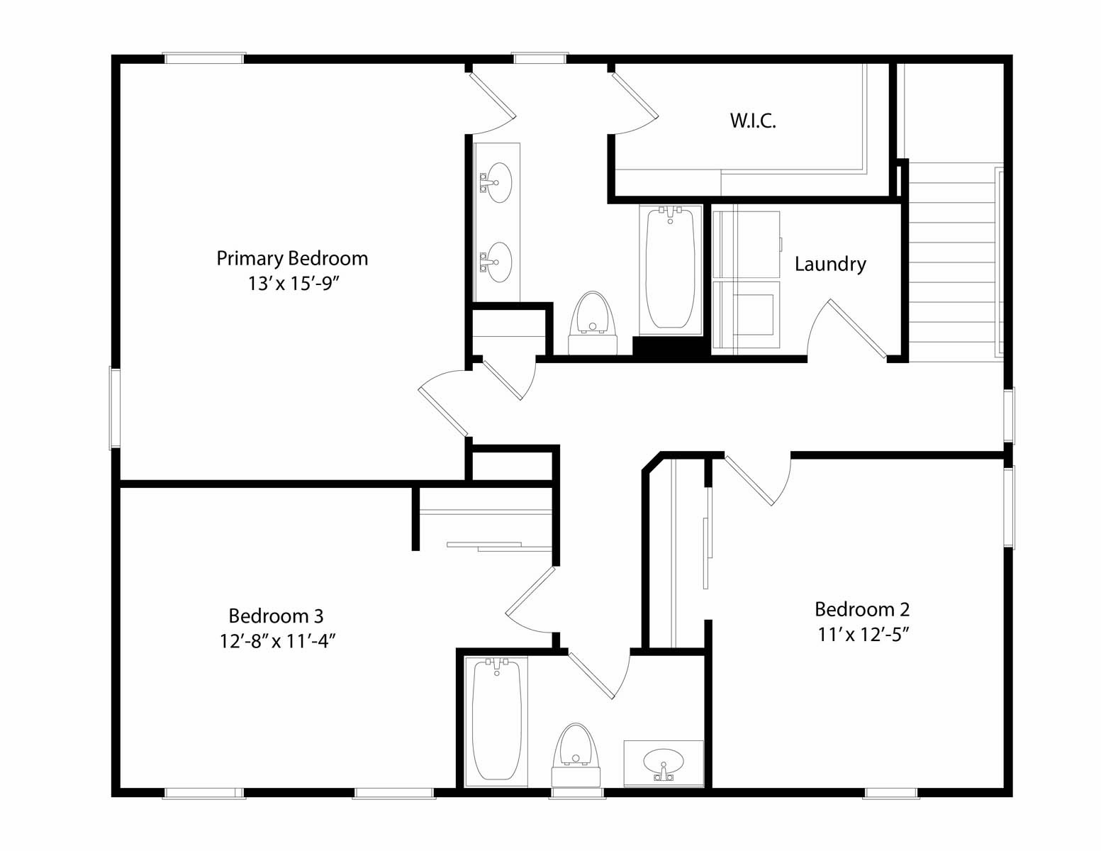 John Henry Homes The Lilah Two Story Design John Henry Homes