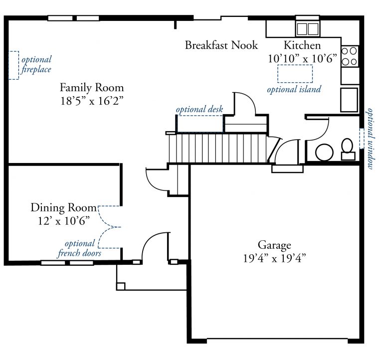 Raleigh_FloorPlans_Updated1stfloor | John Henry Homes | John Henry Homes