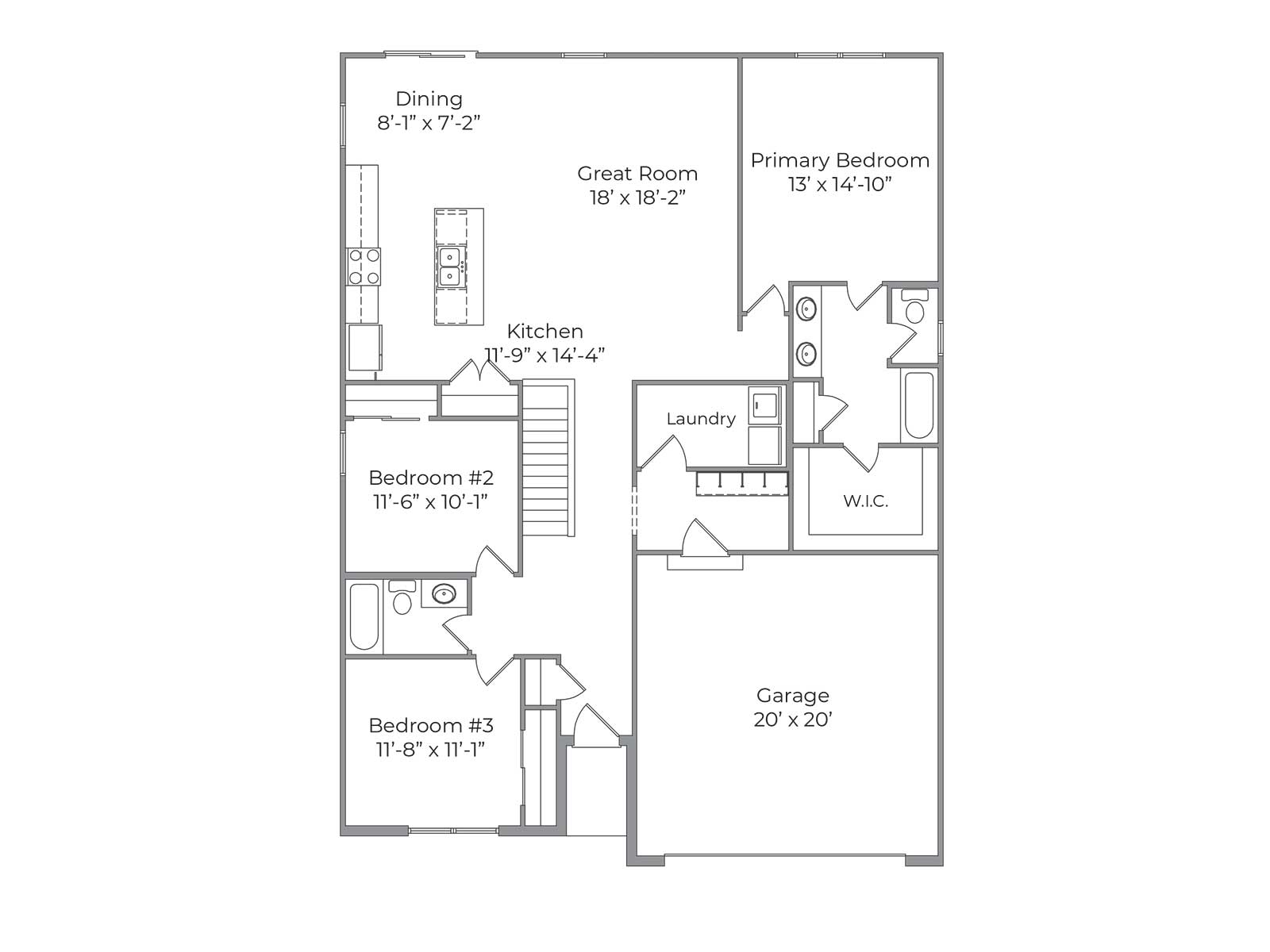 The Saratoga II | John Henry Homes | John Henry Homes