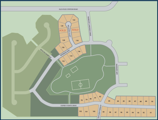 Communtiy map of Harbour Towne Park