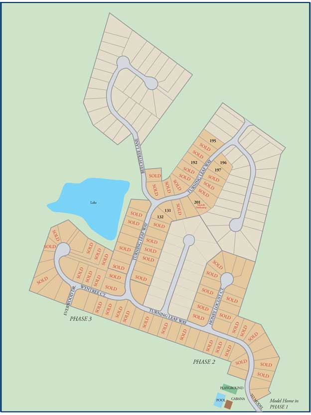 Communtiy map of Turning Leaf
