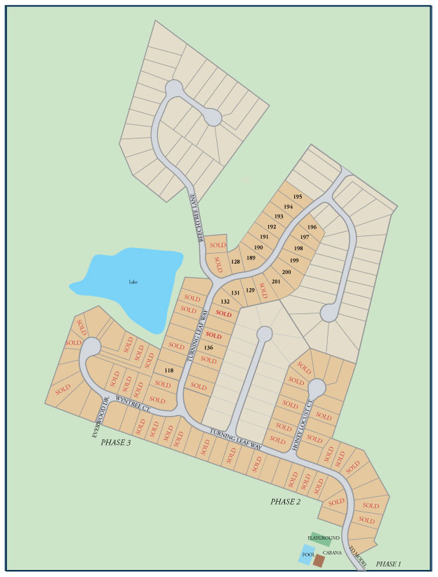 Communtiy map of Turning Leaf